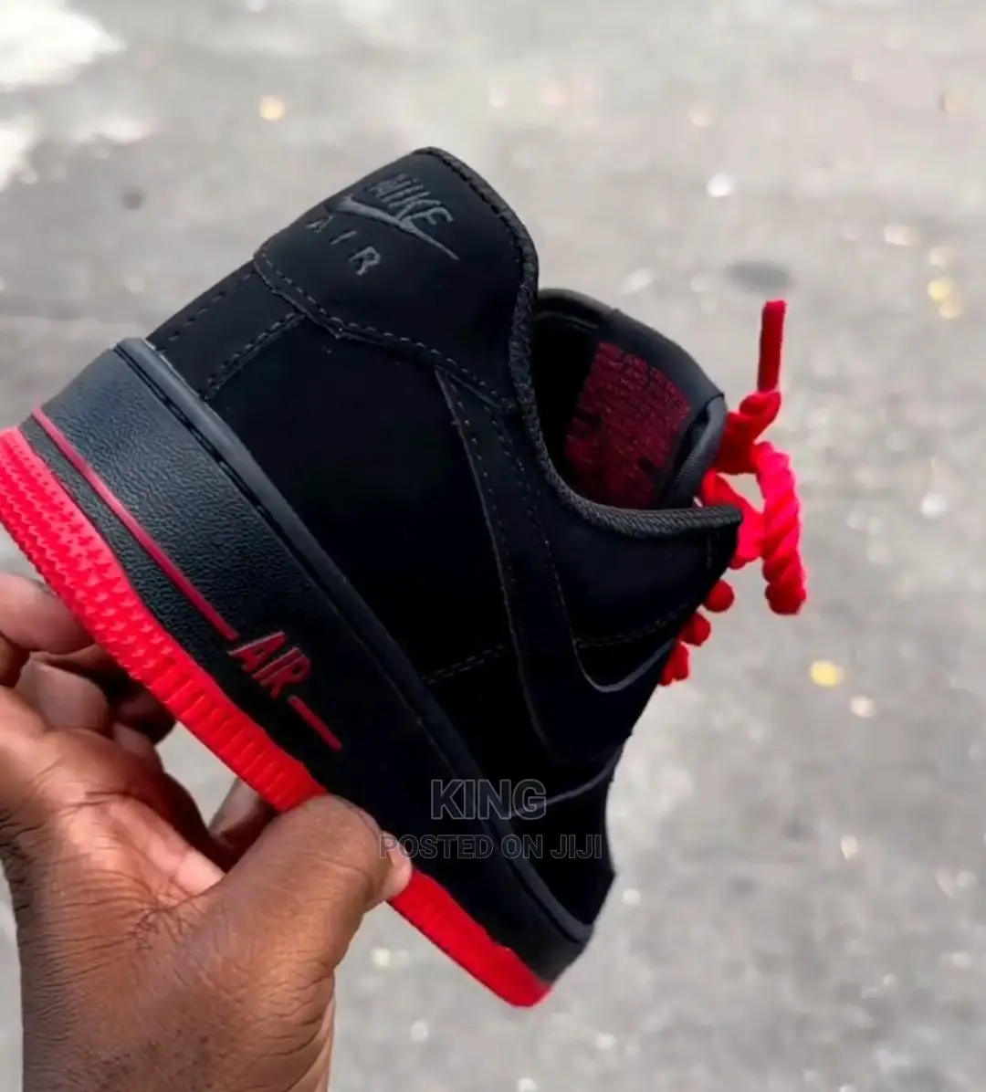 Af1 Black/Red