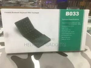 Foldable Bluetooth Keyboard With Touchpad
