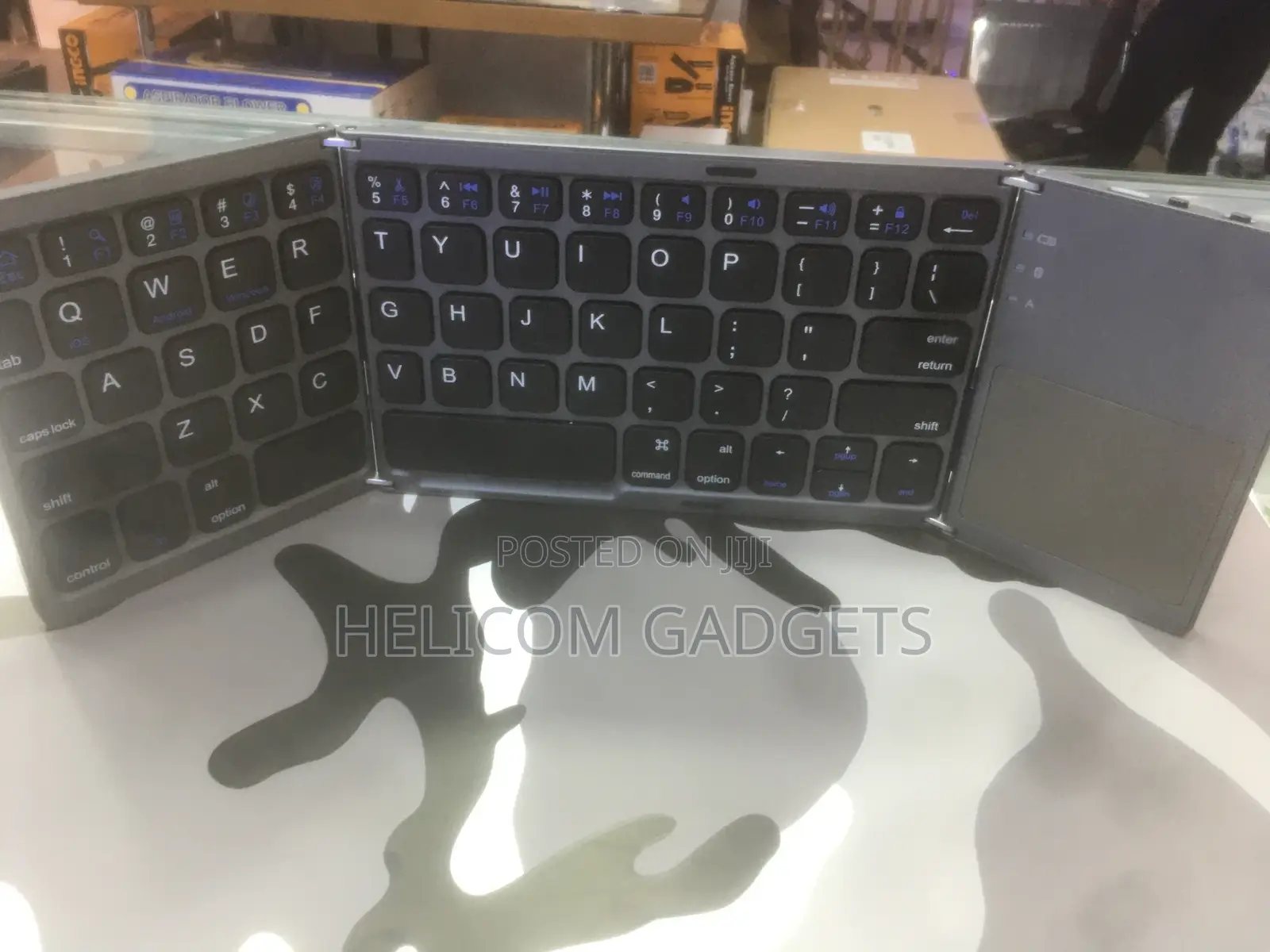 Foldable Bluetooth Keyboard With Touchpad
