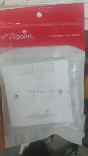 Double Office Point Faceplate