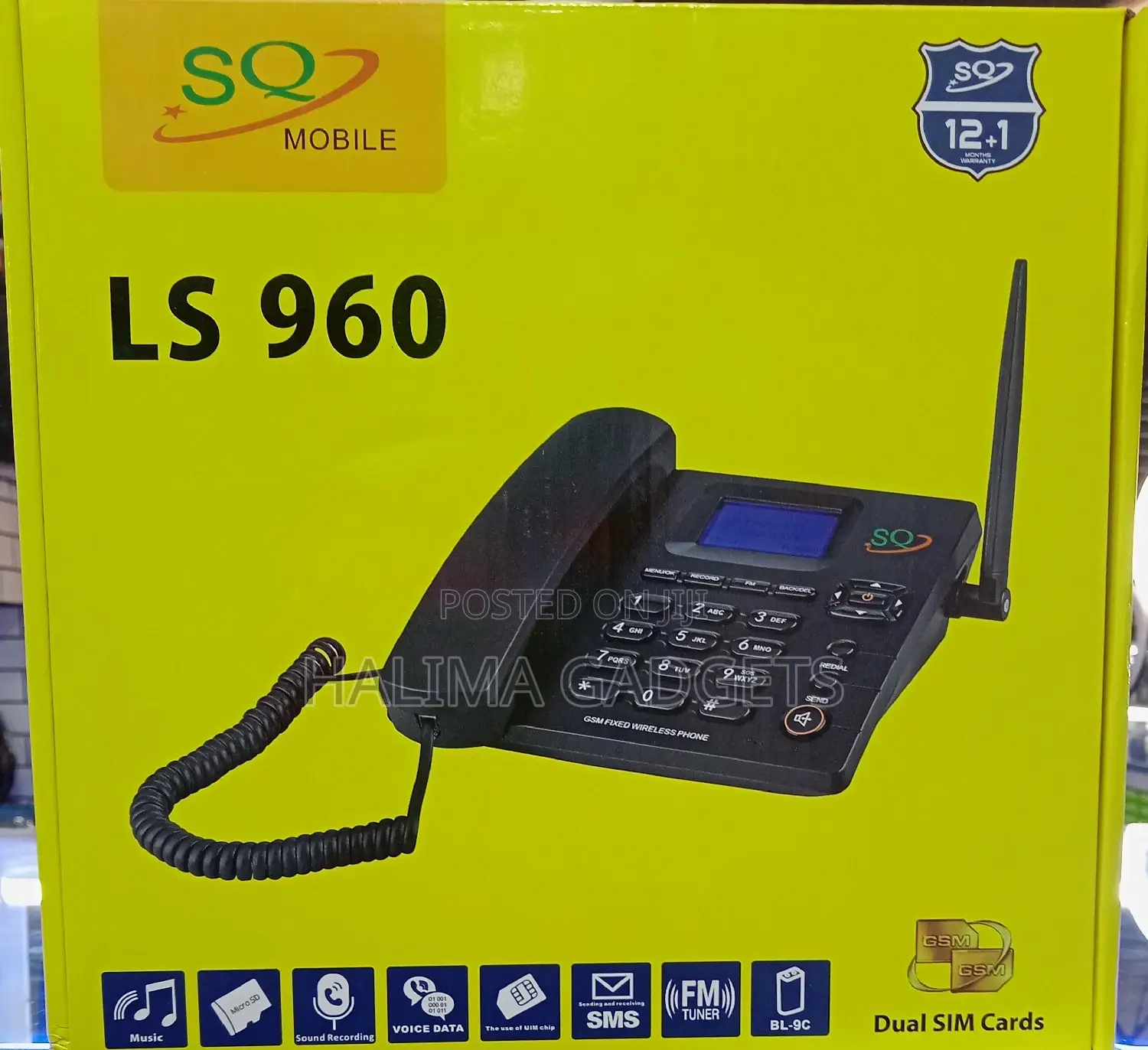 Sq Mobile Table Phone