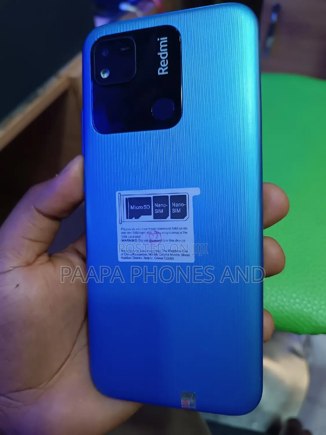 New Xiaomi Redmi 10A 128 GB Blue