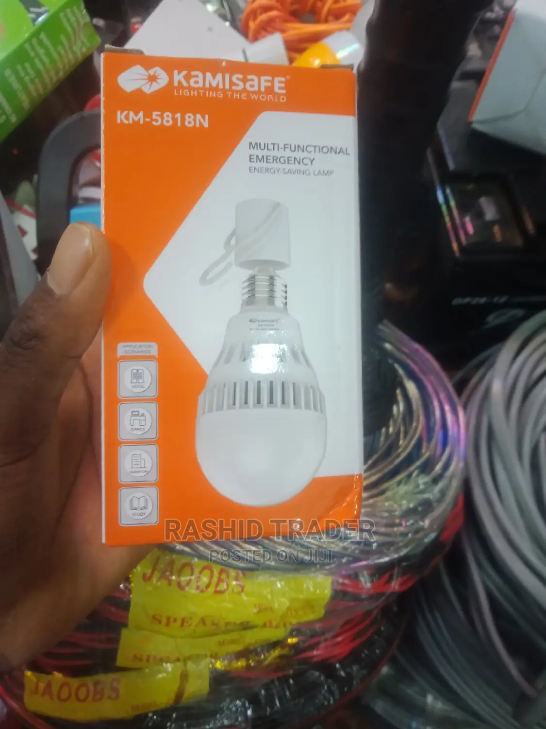 Kamisafe Rechargeable Bulbs