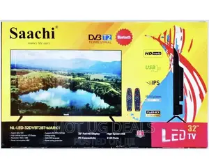 Saachi 32" Frameless Digital TV With Bluetooth Enabled