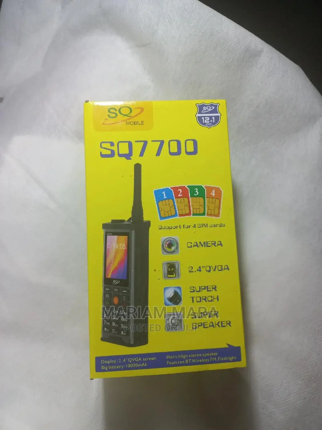 New SQ 7700 8 GB Black