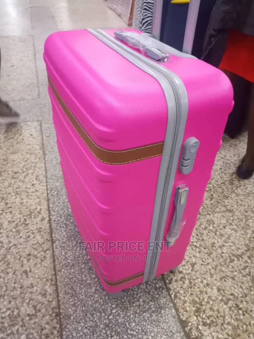 Vip Plastic Suitcases.Extra Large,( Pink)