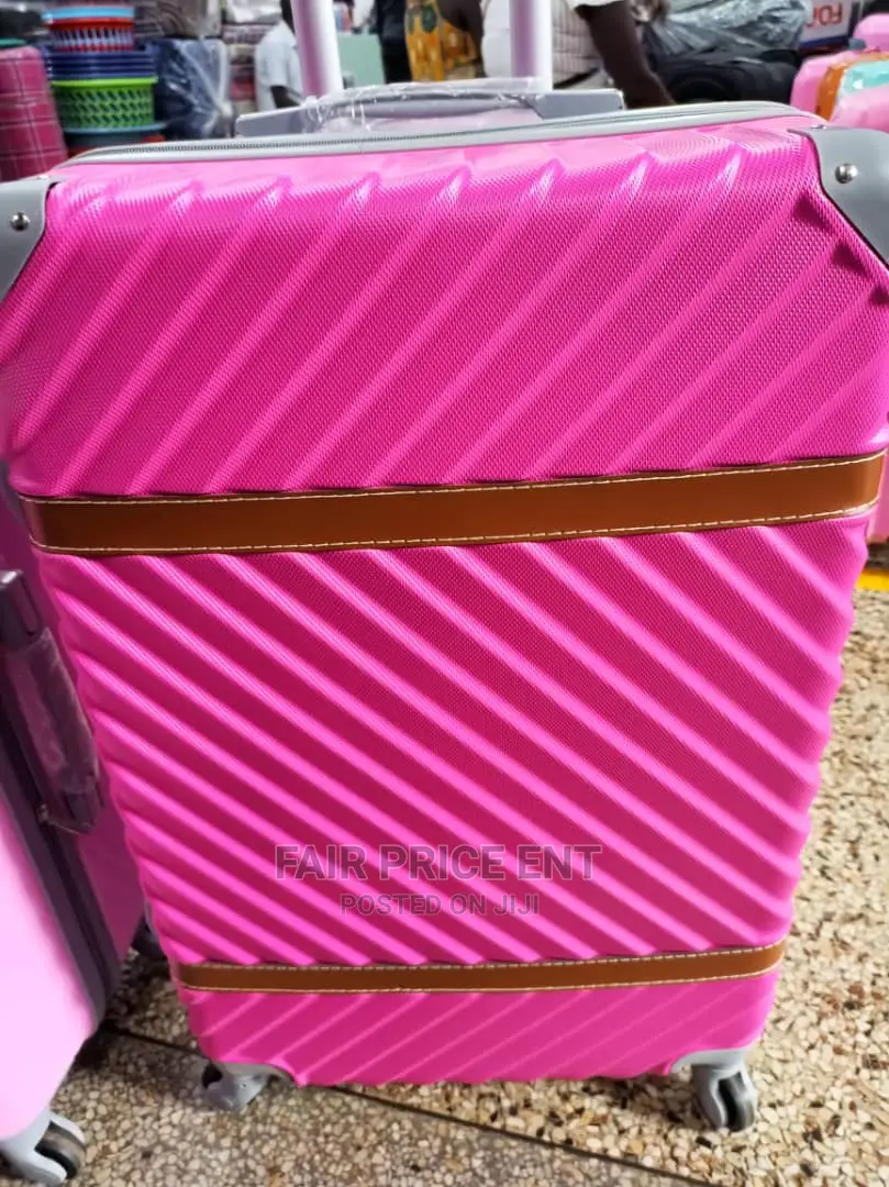 Vip Plastic Suitcases.Extra Large,( Pink)