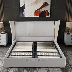 Leather Dressed Bed Call On