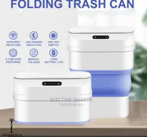 Foldable Sensor/ Touch Free Waste Bin