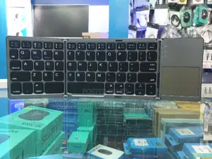 Foldable Bluetooth Keyboard With a Touch Pad B033