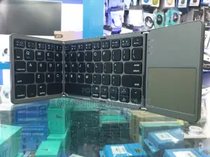 Foldable Bluetooth Keyboard With a Touch Pad B033