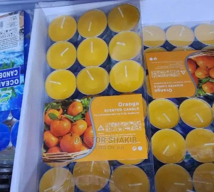 Lavender, Orange, Blue Berry Scented Candles