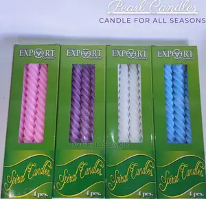 4pcs Spiral Scented Candles