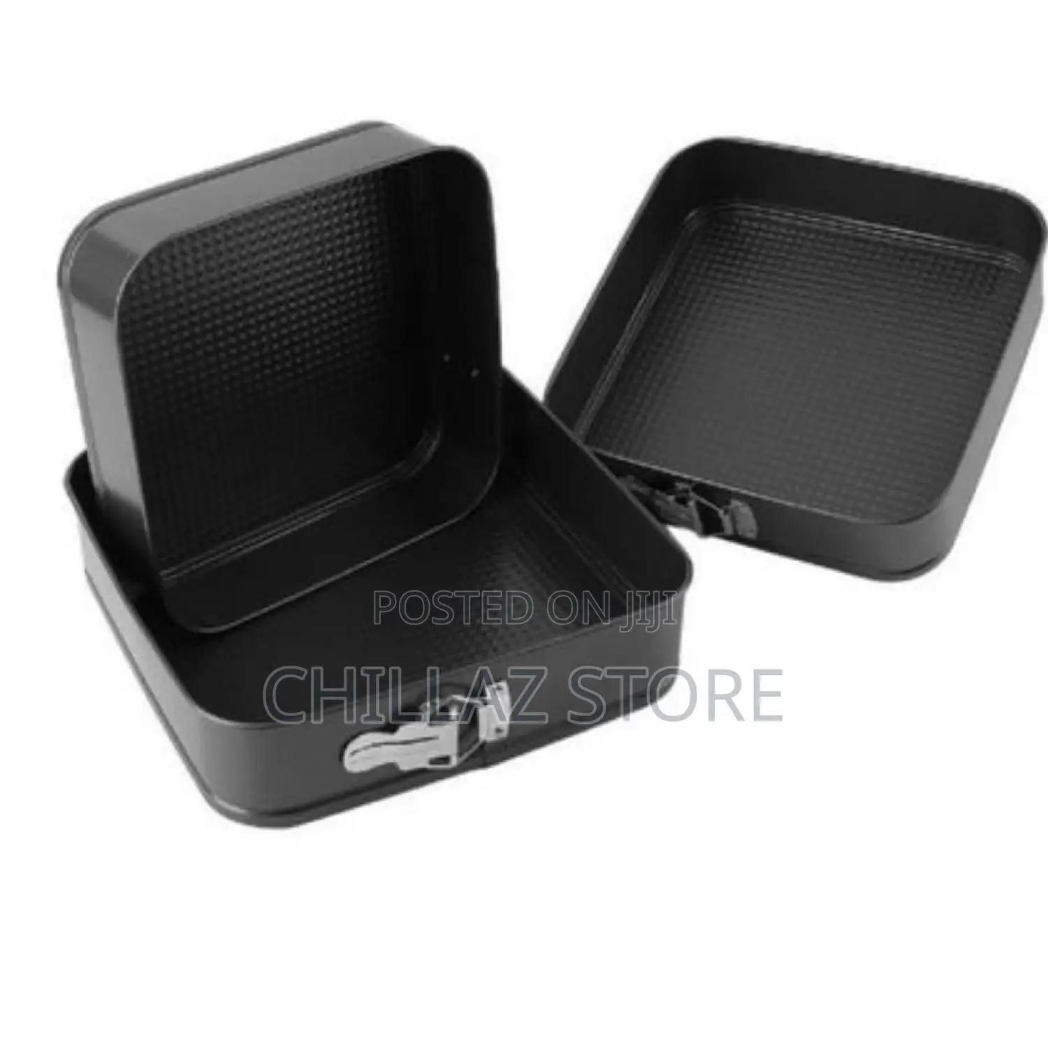 3pcs Square Cake Bakeware Pans.
