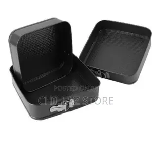 3pcs Square Cake Bakeware Pans.