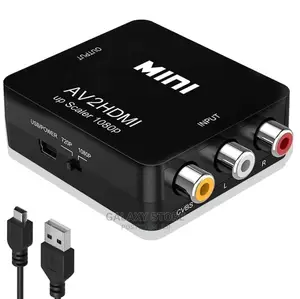 Rca to Hdmi Adapter, Banana to Hdmi Video Converter Adapter