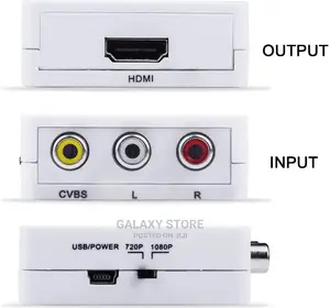 Banana to Hdmi Converter Rca to Hdmi Audio Video Converter
