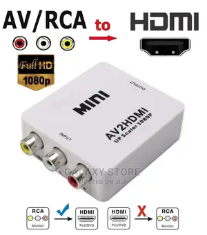 Banana to Hdmi Converter Rca to Hdmi Audio Video Converter