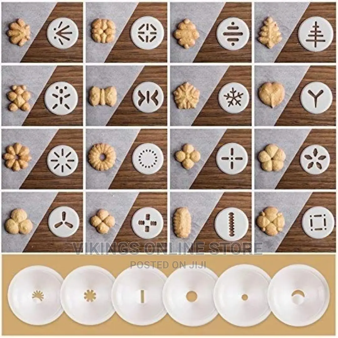 Cookie Press Maker Gun Kit Biscuit Maker Cake Decorating Set