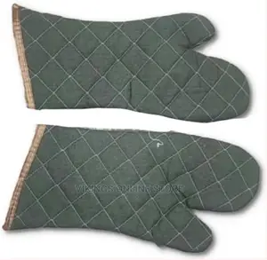 Oven Mitts 1 Pair of Cloth Heat Resistant Oven Gloves