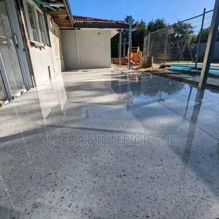 Colorful Terrazzo Flooring