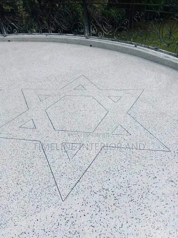 Lndustrial Terrazzo Flooring.