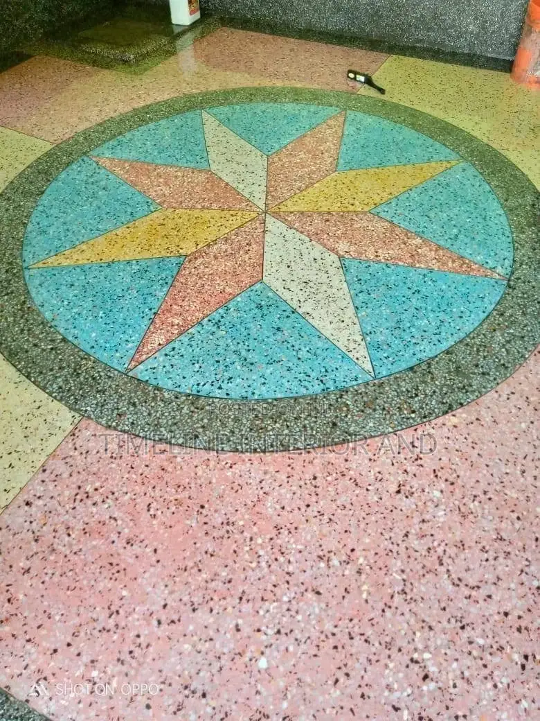 Luxurious Terrazzo Flooring.