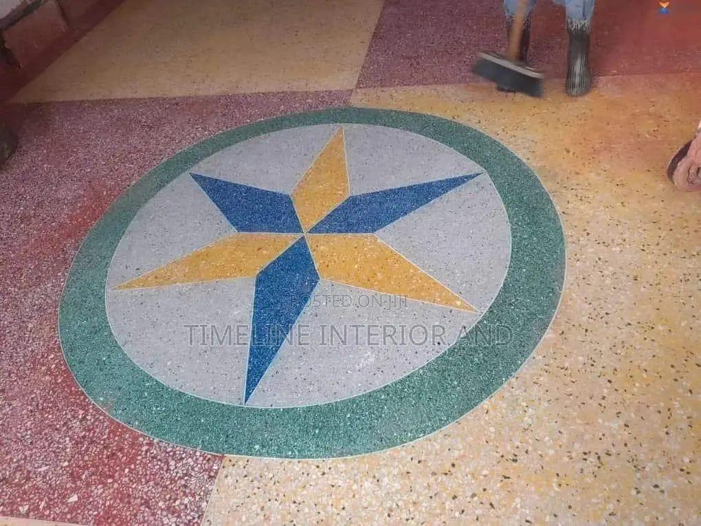 Exterior and Interior Terrazzo Flooring and Designings.
