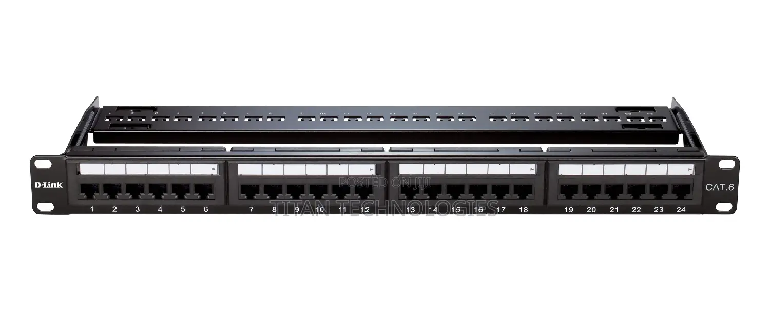 24 Port Dlink Patch Panel Unshielded