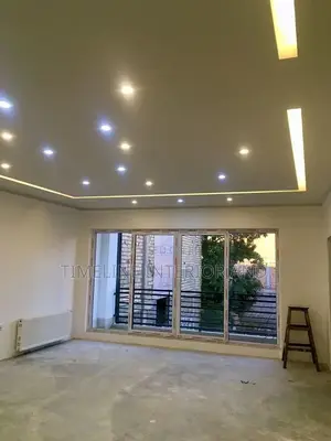 POP Plain Gypsum Ceiling.