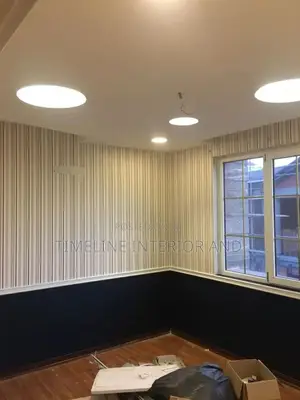 POP Plain Gypsum Ceiling.