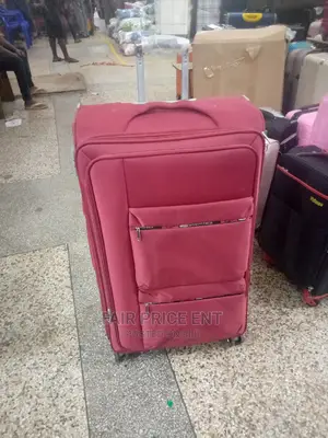 Good Partner Cloth Suitcase. Medium.( Red)