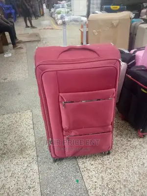 Good Partner Cloth Suitcase. Medium.( Red)