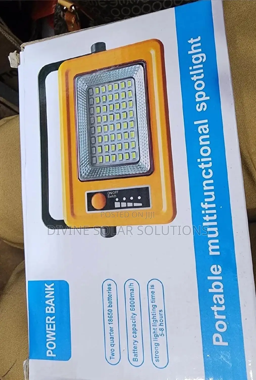 Multifunctional Portable Light And Power Bank