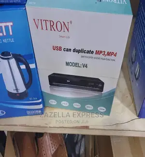 Vitron V4 Digital Portable DVD Player – Black
