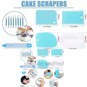 Plastic Cake Scrapers