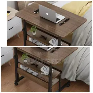 Laptop Table With Wheels, Computer Stand