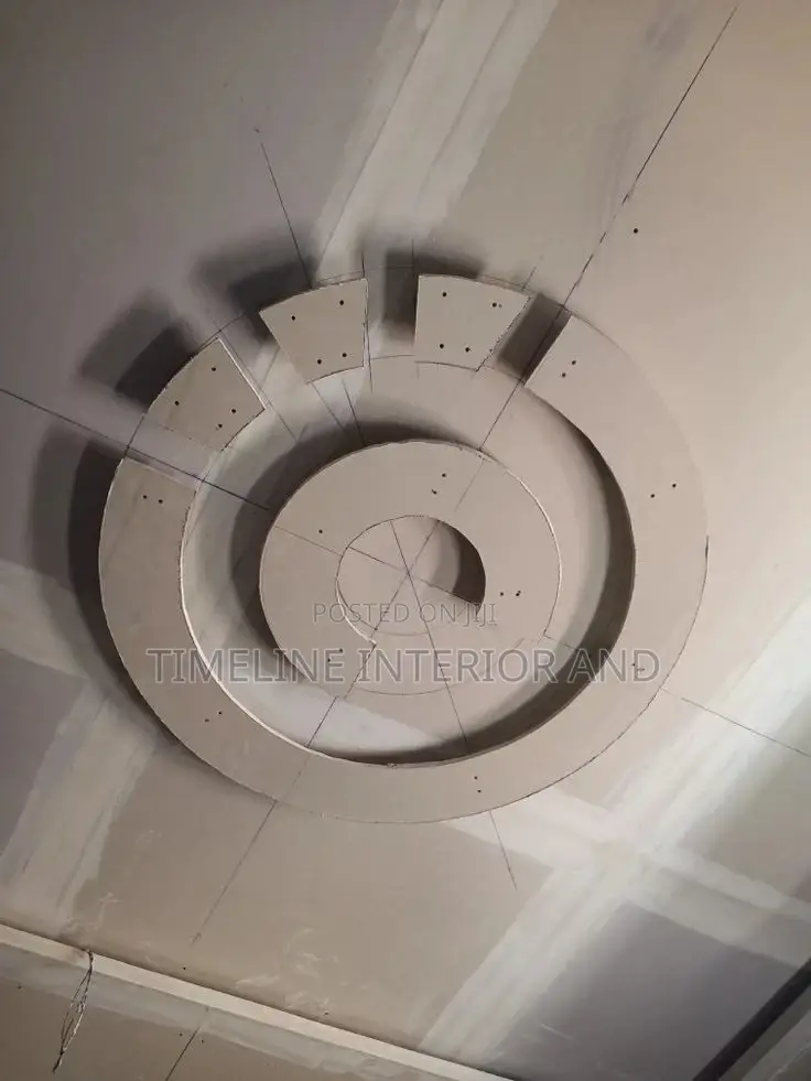 Gypsum Ceiling Designs in Progress.