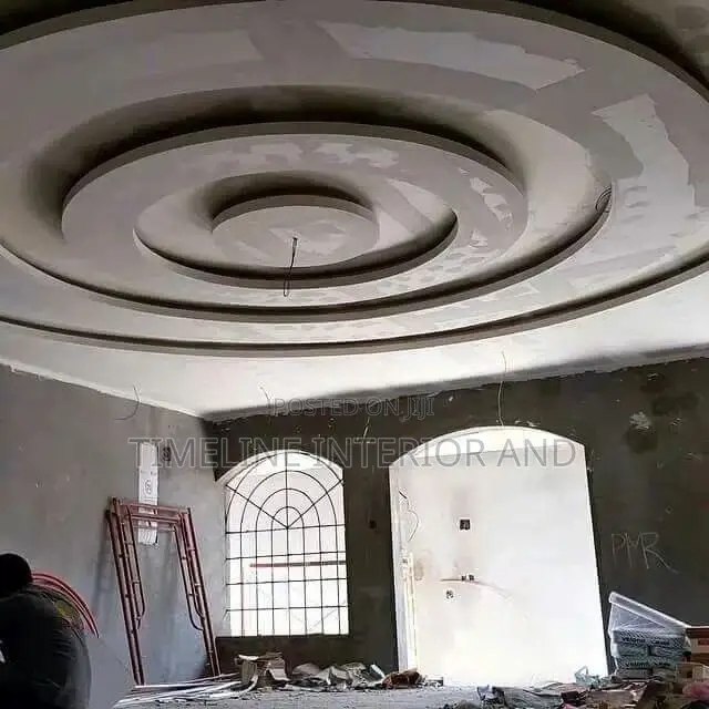 Executive Gypsum Ceiling Works Ongoing.