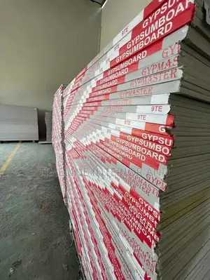 Gypsum Ceiling Boards Available.