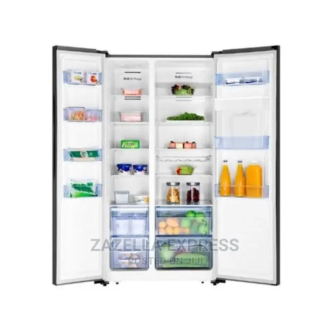 Pixel 670L Elegant Side by Side Fridge With Water Dispense