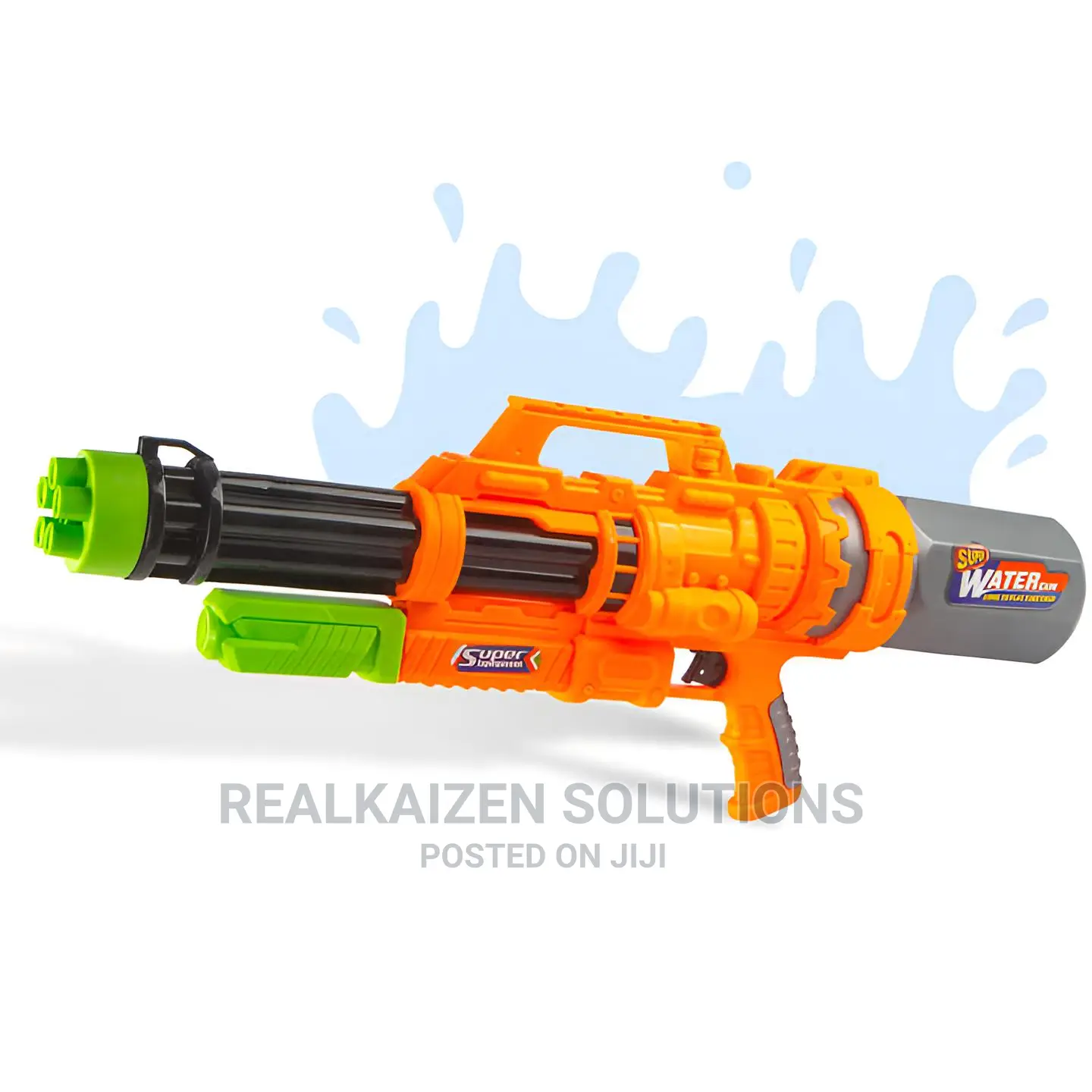 SUPERCOOL 1150ml Orange 8meter Distance Water Gun