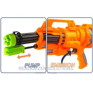 SUPERCOOL 1150ml Orange 8meter Distance Water Gun