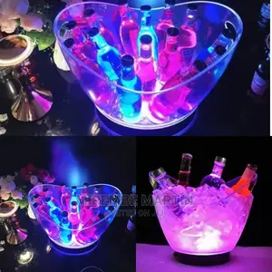 Led Ice Bucket Changing Colors