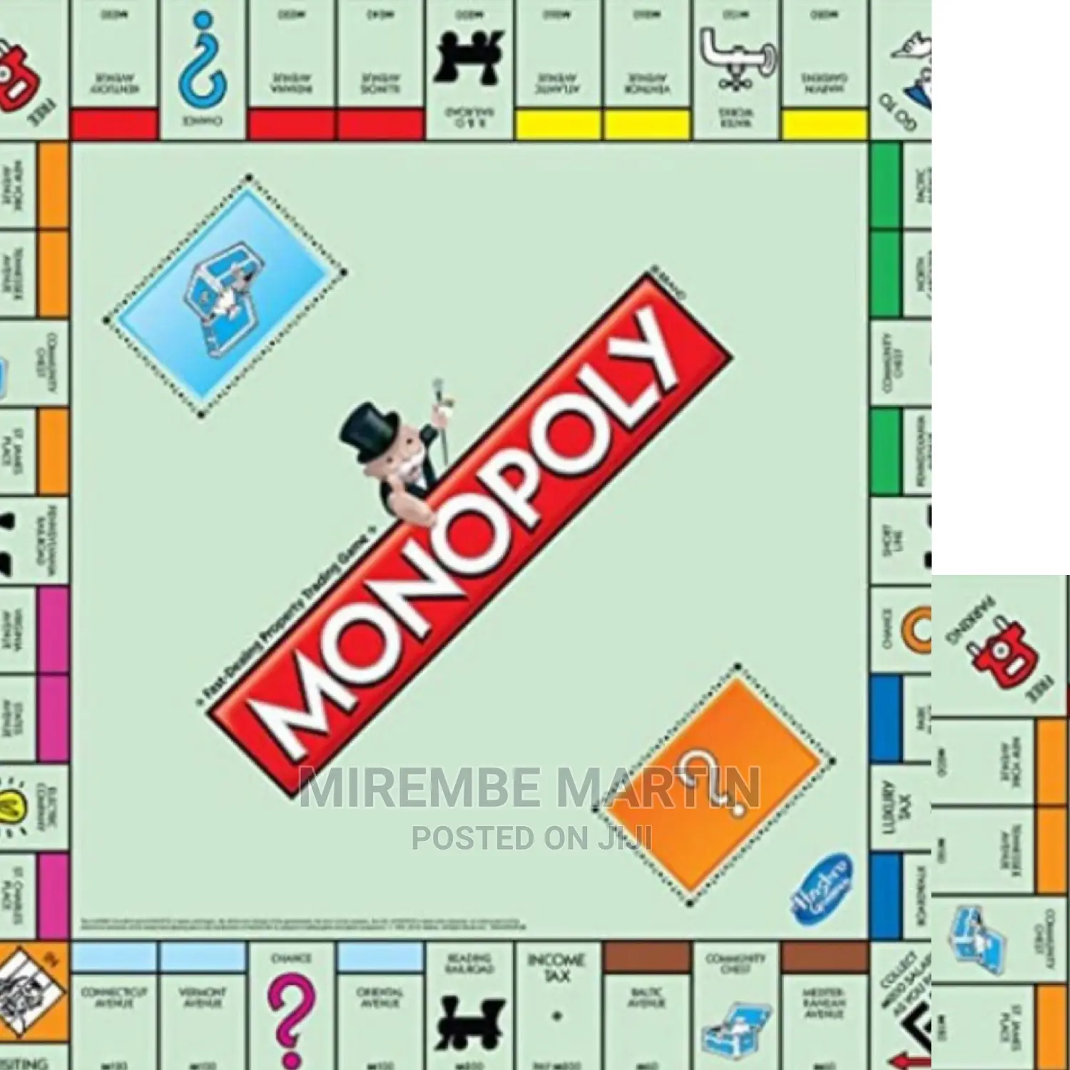 Standard Monopoly Board Game