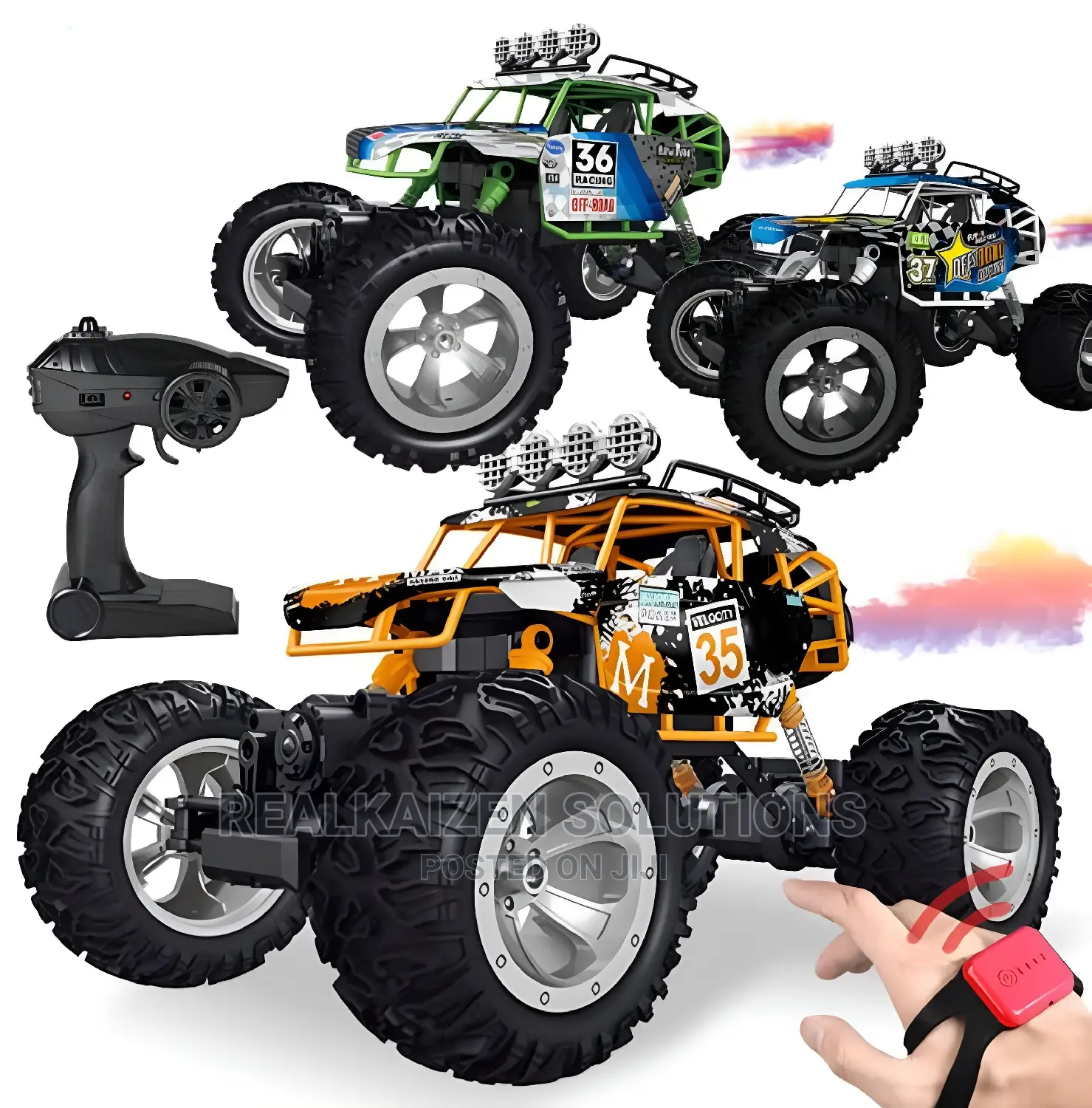 OFFROAD 4X4 Remote Control Climbing Rock Crawler Toy Car
