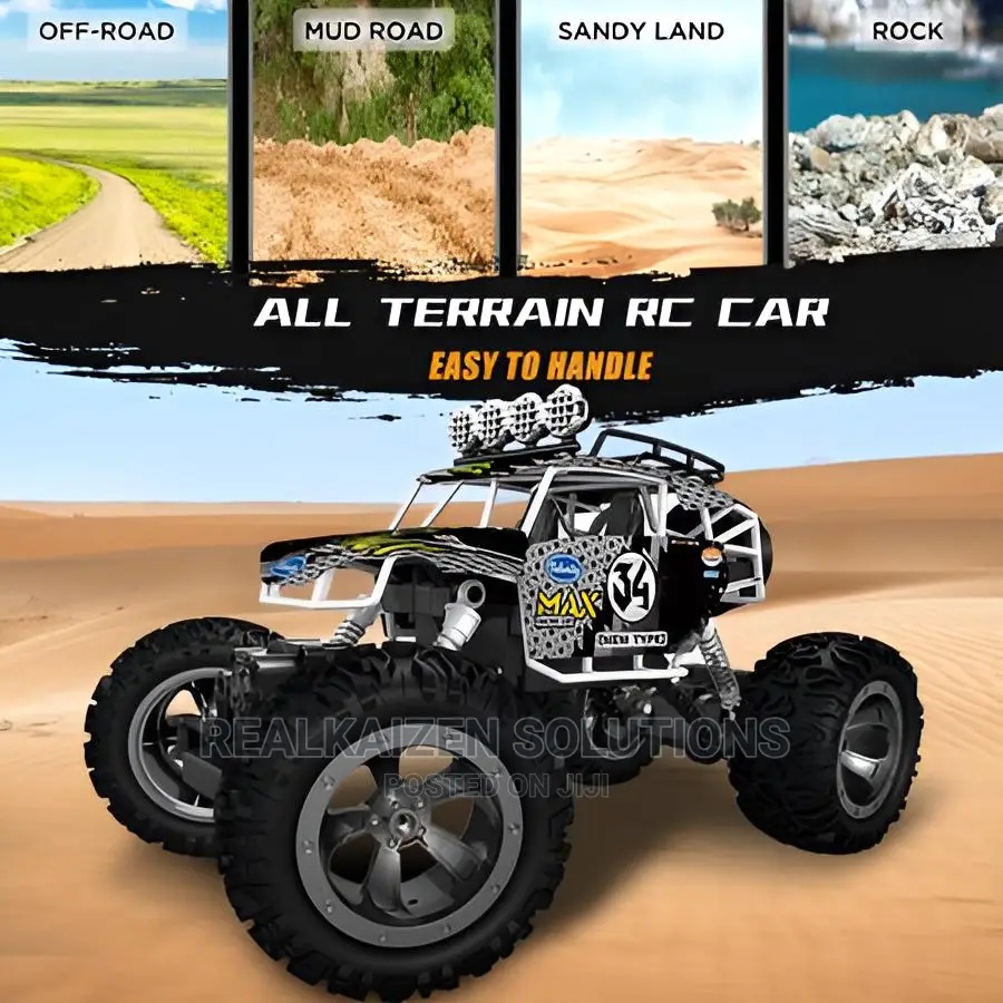 OFFROAD 4X4 Remote Control Climbing Rock Crawler Toy Car