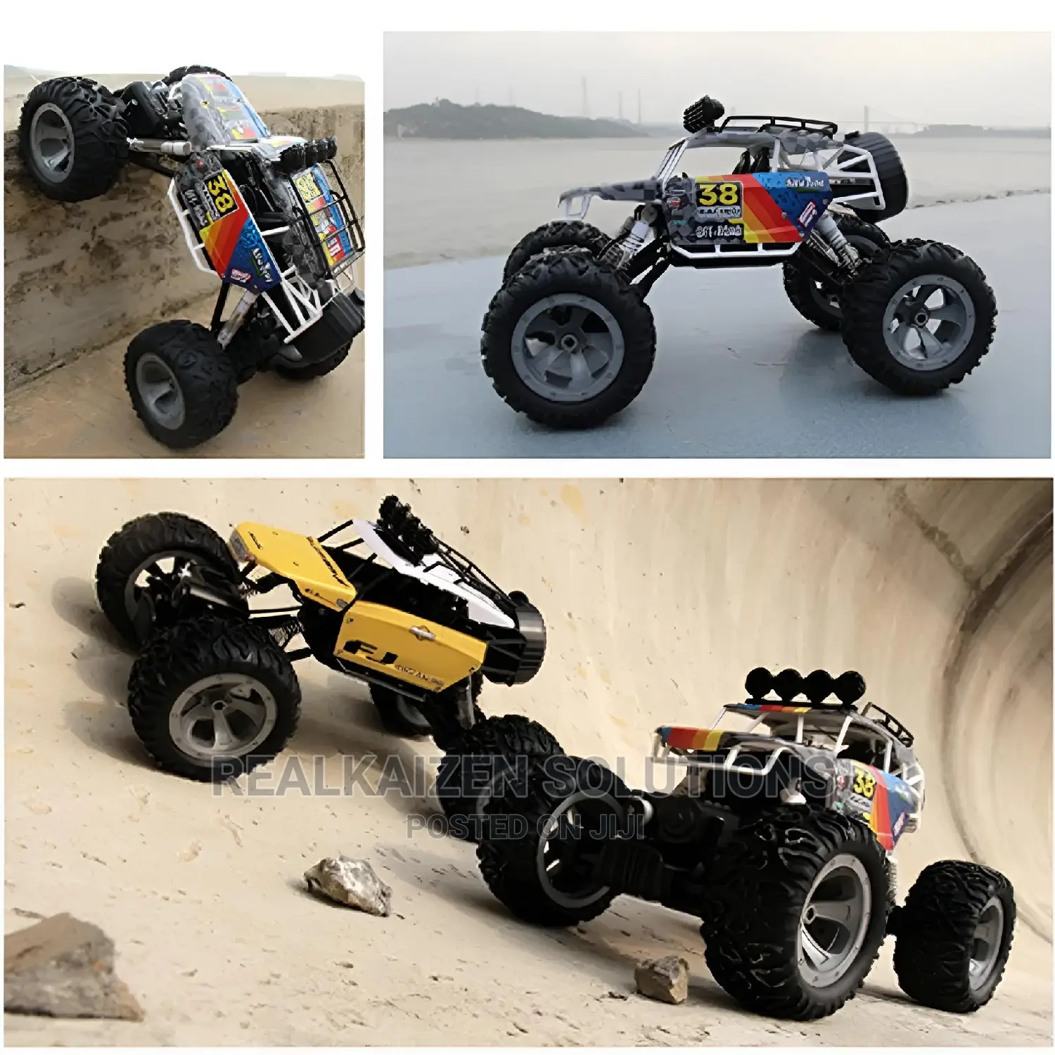 OFFROAD 4X4 Remote Control Climbing Rock Crawler Toy Car