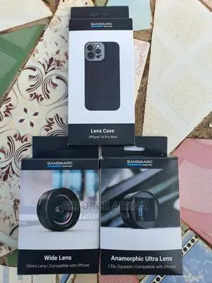 iPhone 14 Pro Max - Sandmarc Wide Lens and Anamorphic Lens