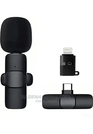 Single Wireless Microphone for iPhone and Android